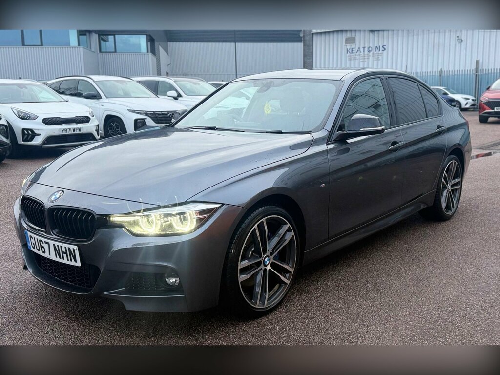 BMW 3 Series 2.0 320D M Sport Shadow Edition Xdrive Euro 6 GU67NHN Grey #3
