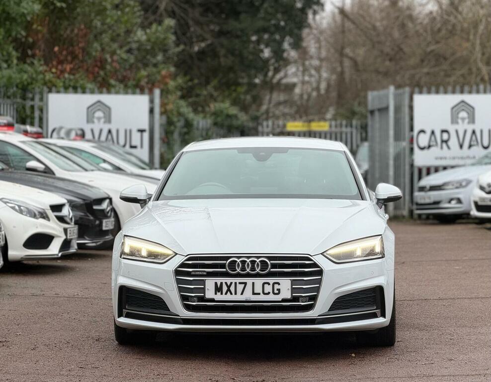 Audi A5 Hatchback 2.0 Tdi S Line Sportback S Tronic Quattr MX17LCG White #3
