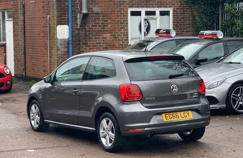 Volkswagen Polo Hatchback 1.2 Tsi Bluemotion Tech Match Euro 6 S EG66LGY Grey #6