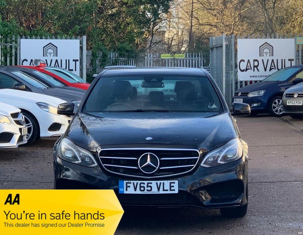 Mercedes-Benz E Class Saloon 2.1 E220 Bluetec Amg Night Edition G-tronic FV65VLE Black #3