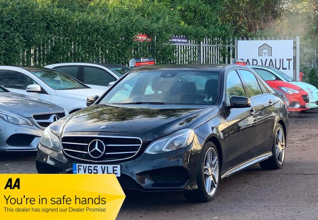 Mercedes-Benz E Class Saloon 2.1 E220 Bluetec Amg Night Edition G-tronic Black