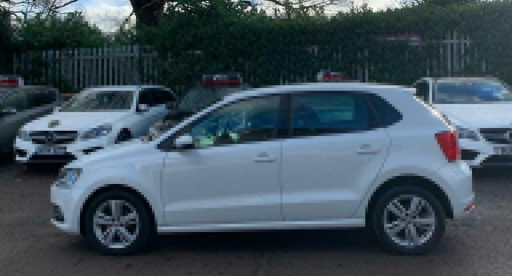 Volkswagen Polo Hatchback 1.2 Tsi Bluemotion Tech Match Euro 6 S GM66VRX White #4