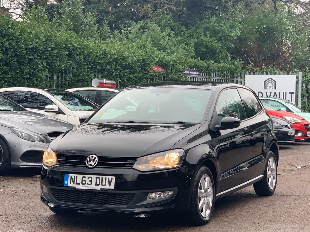 Volkswagen Polo Hatchback 1.4 Match Edition Dsg Euro 5 20136 NL63DUV Black #4