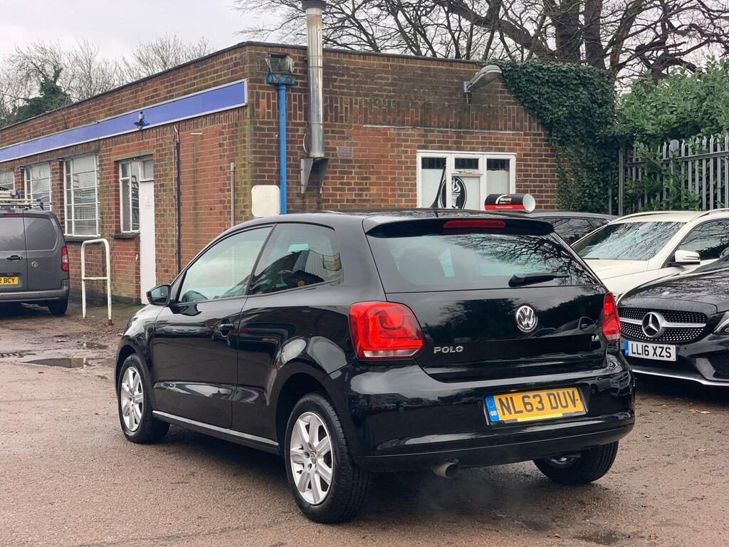 Volkswagen Polo Hatchback 1.4 Match Edition Dsg Euro 5 20136 NL63DUV Black #5