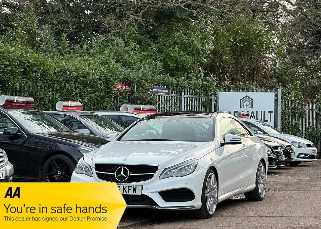 Mercedes-Benz E Class Coupe 3.0 E350d V6 Amg Line Edition G-tronic Euro White