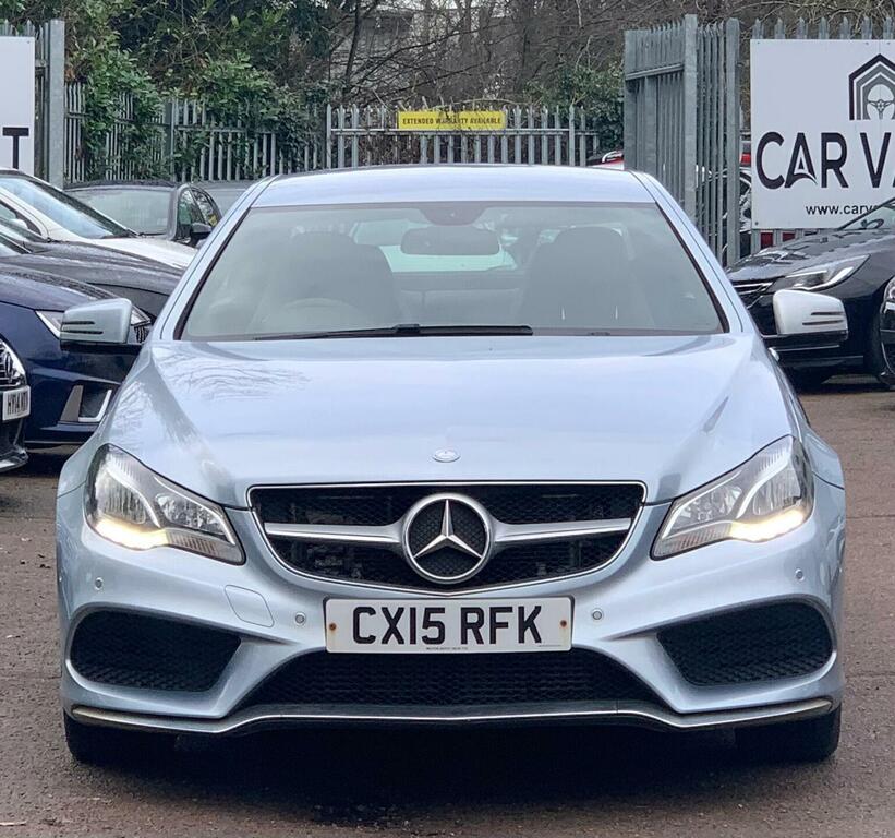 Mercedes-Benz E Class Coupe 2.1 E220d Bluetec Amg Line G-tronic Euro 6 CX15RFK Silver #4
