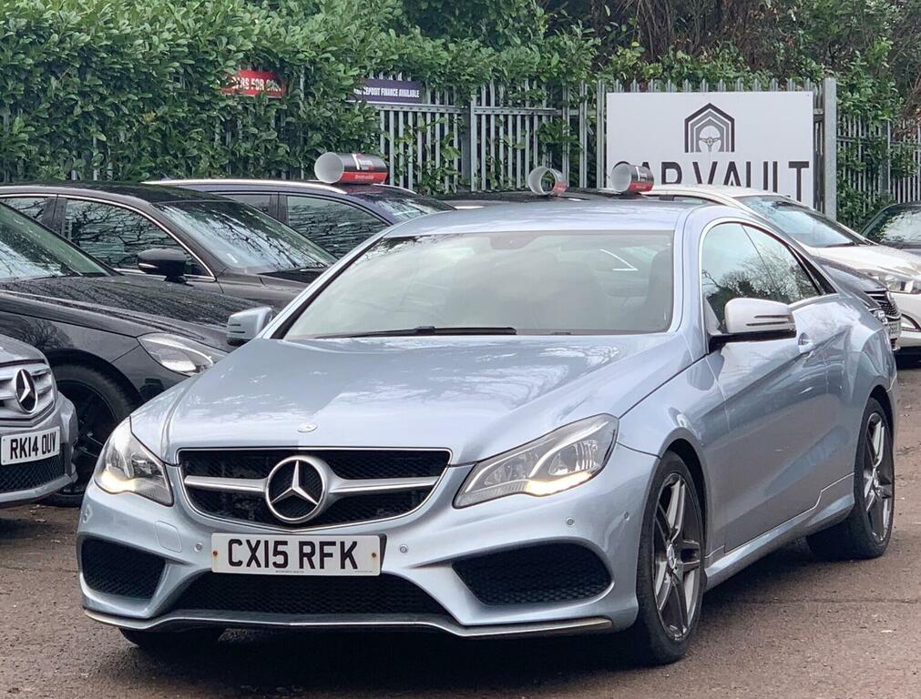 Mercedes-Benz E Class Coupe 2.1 E220d Bluetec Amg Line G-tronic Euro 6 CX15RFK Silver #5