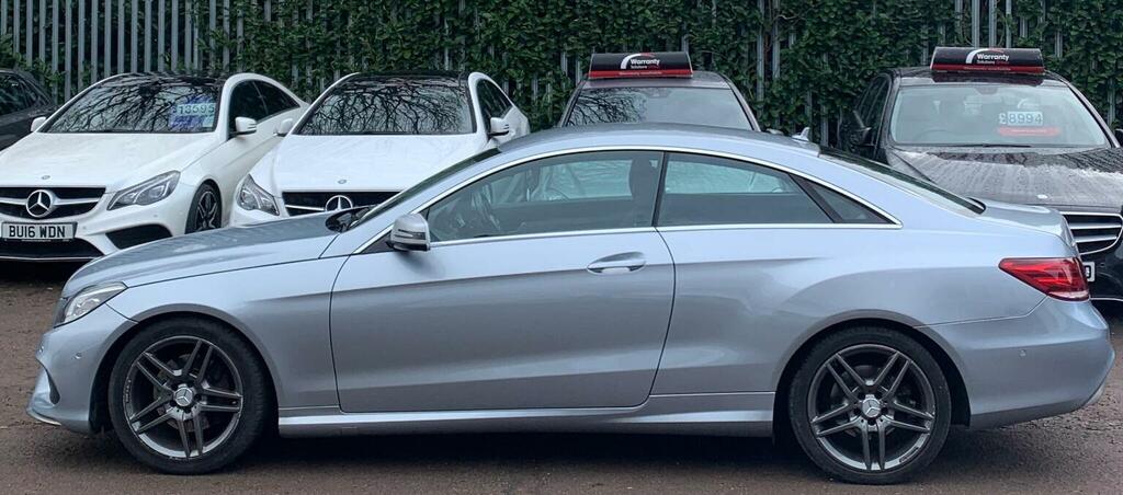 Mercedes-Benz E Class Coupe 2.1 E220d Bluetec Amg Line G-tronic Euro 6 CX15RFK Silver #6