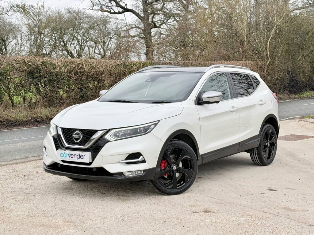 Nissan Qashqai 1.3L Tekna ND19UWN White #2