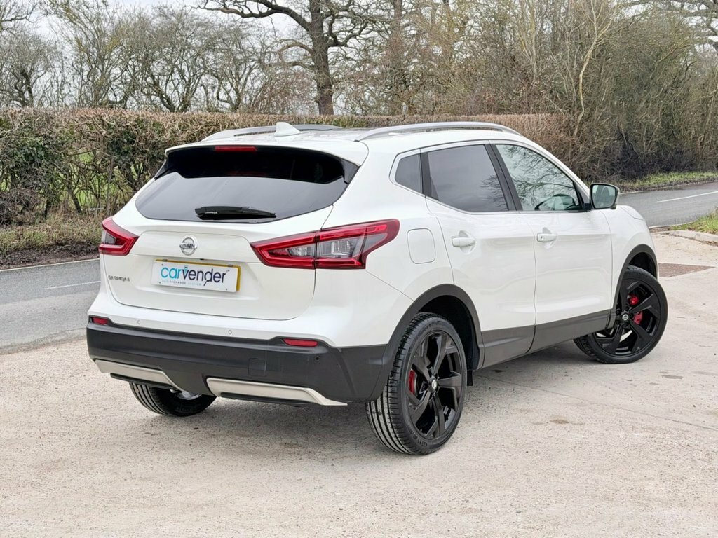 Nissan Qashqai 1.3L Tekna ND19UWN White #5