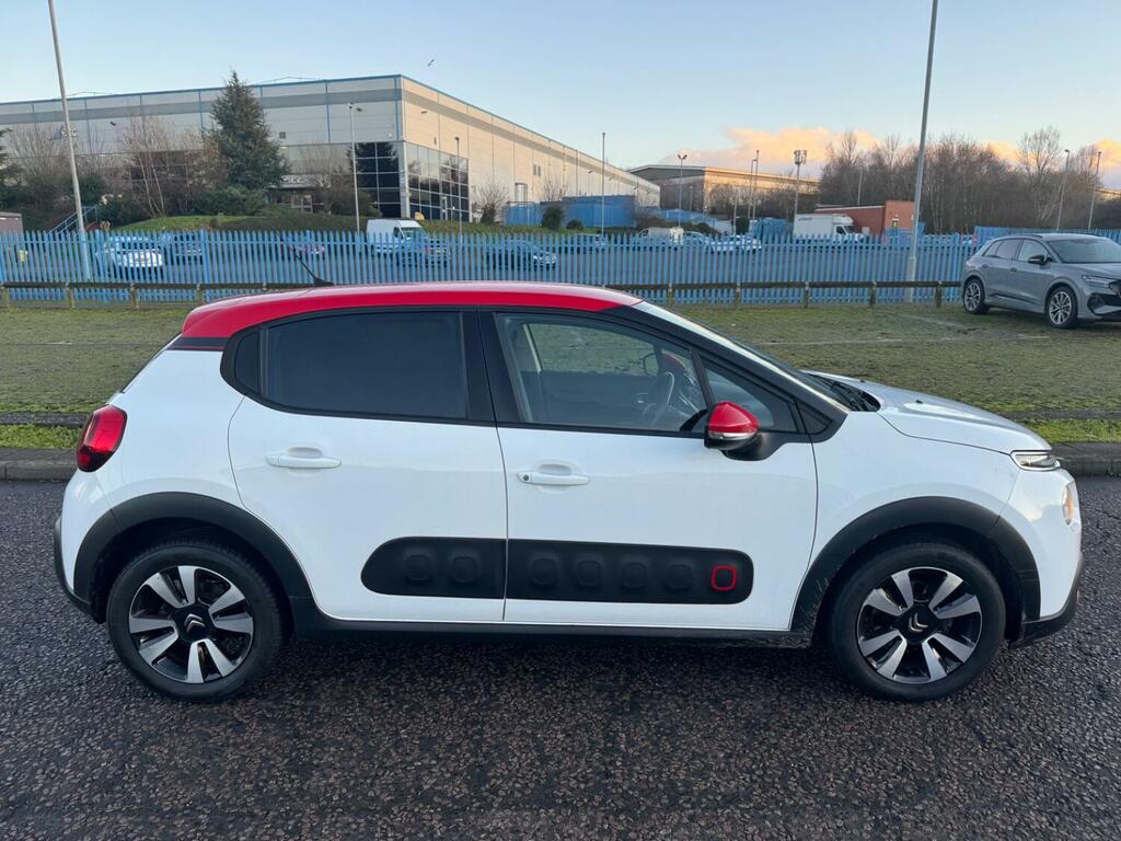 Citroen C3 1.2 Puretech Gpf Flair 2018 YS68EPJ White #5