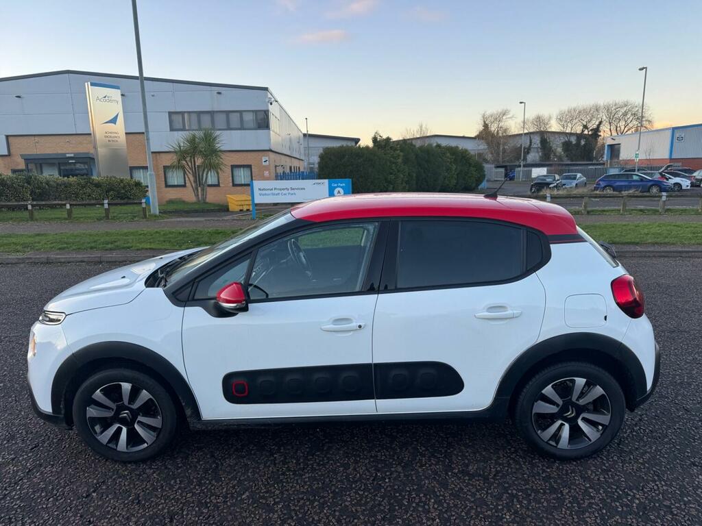 Citroen C3 1.2 Puretech Gpf Flair 2018 YS68EPJ White #6
