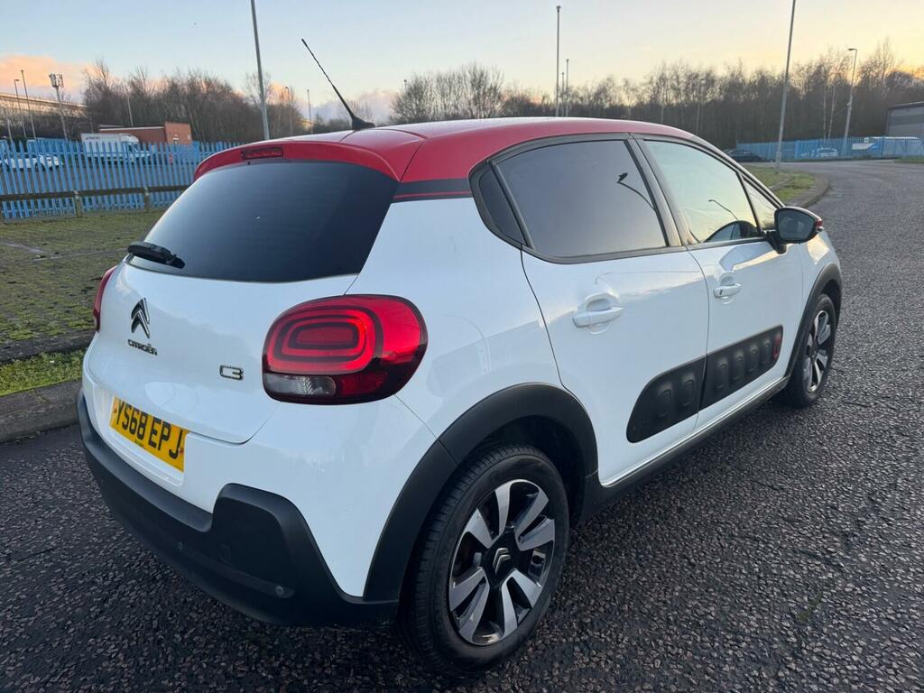 Citroen C3 1.2 Puretech Gpf Flair 2018 YS68EPJ White #2
