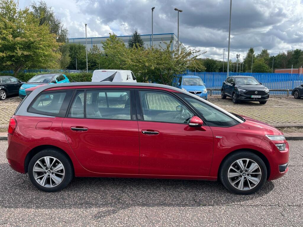 Citroen Grand C4 SpaceTourer 1.6 E-hdi Airdream Exclusive 2014 HV14XRC Red #3