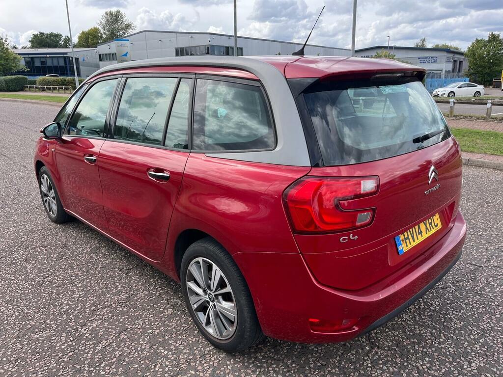 Citroen Grand C4 SpaceTourer 1.6 E-hdi Airdream Exclusive 2014 HV14XRC Red #6