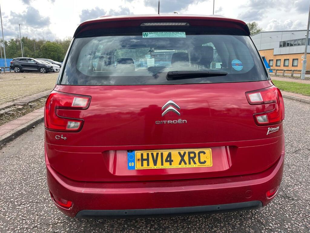 Citroen Grand C4 SpaceTourer 1.6 E-hdi Airdream Exclusive 2014 HV14XRC Red #2