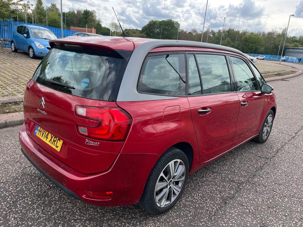 Citroen Grand C4 SpaceTourer 1.6 E-hdi Airdream Exclusive 2014 HV14XRC Red #5