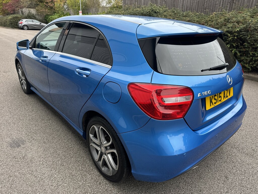 Mercedes-Benz A Class 1.5 A180 Cdi Sport 2015 KS15AZV Blue #4