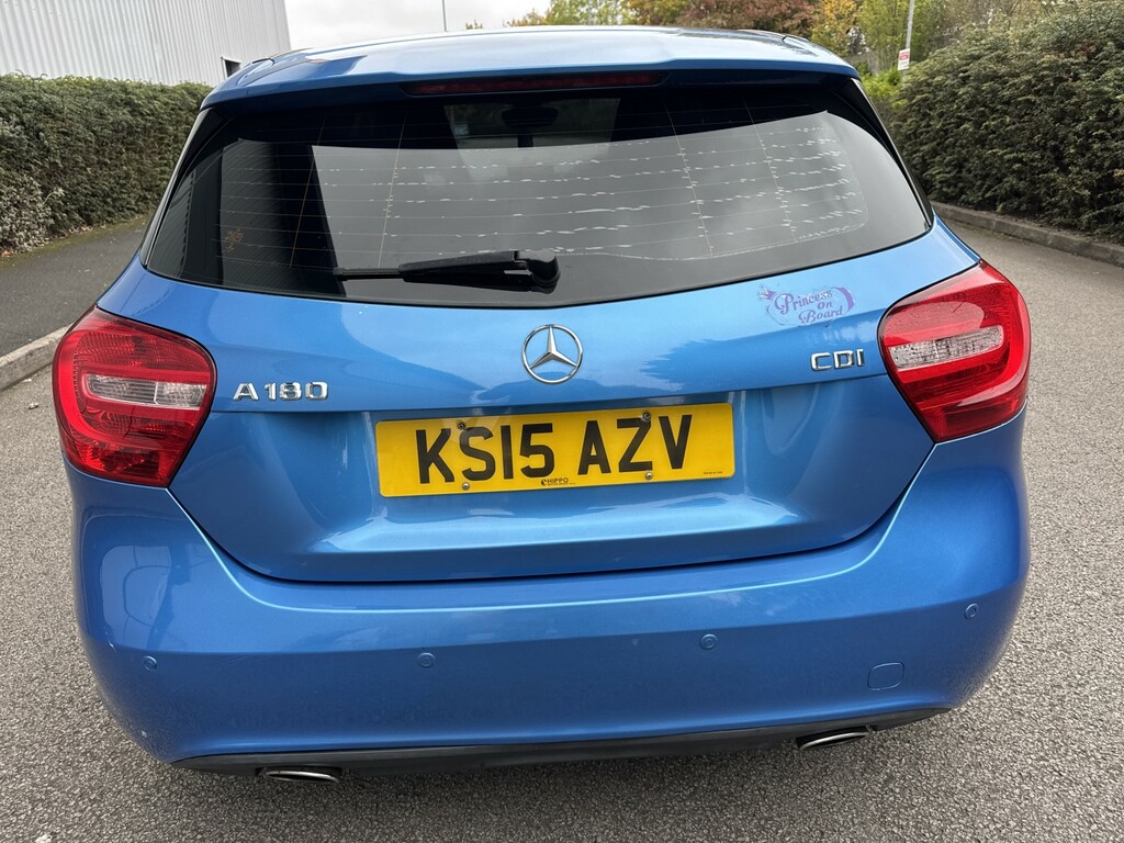Mercedes-Benz A Class 1.5 A180 Cdi Sport 2015 KS15AZV Blue #5