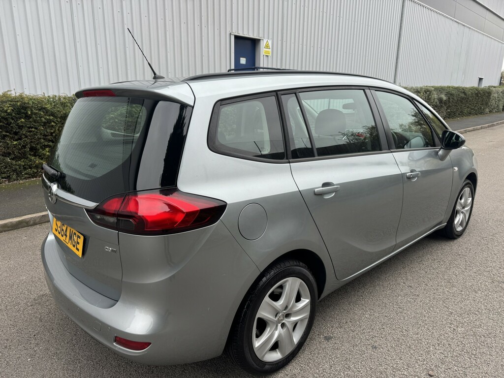 Vauxhall Zafira Tourer 2.0 Cdti Exclusiv 2014 SJ64MGE Silver #6