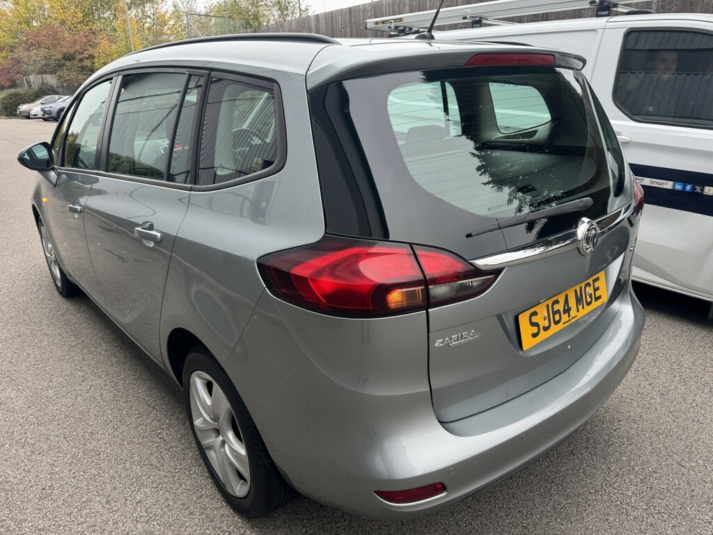 Vauxhall Zafira Tourer 2.0 Cdti Exclusiv 2014 SJ64MGE Silver #4