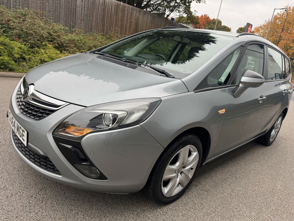 Vauxhall Zafira Tourer 2.0 Cdti Exclusiv 2014 SJ64MGE Silver #2