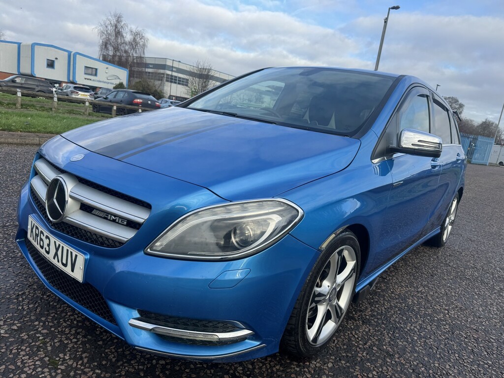 Mercedes-Benz B Class 1.8 B180 Cdi Sport 2014 KR63XUV Blue #2