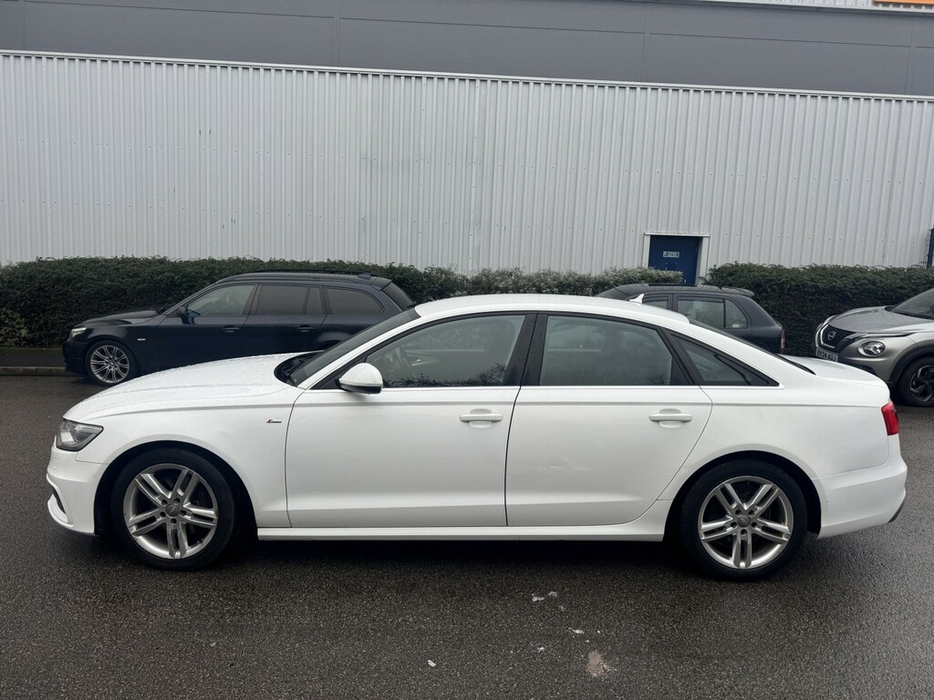 Audi A6 Saloon 2.0 Tdi Ultra S Line 2014 YK64EZO White #3