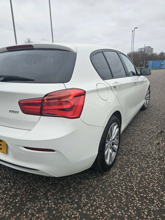 BMW 1 Series 1.5 118I Sport 5-Door 2018 YK18MZE White #2