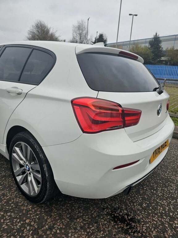 BMW 1 Series 1.5 118I Sport 5-Door 2018 YK18MZE White #3