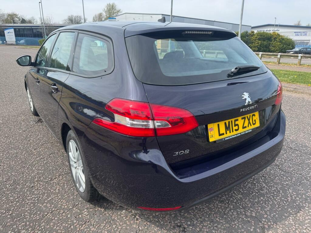 Peugeot 308 1.2 Puretech Active 2015 LM15ZXG Blue #6