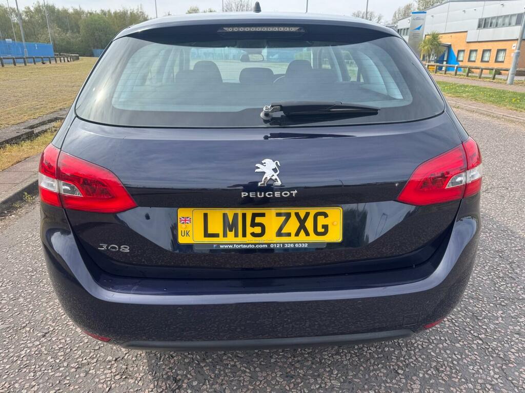 Peugeot 308 1.2 Puretech Active 2015 LM15ZXG Blue #2