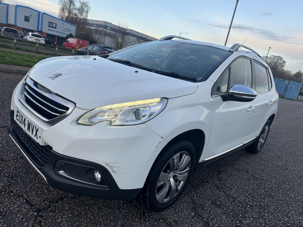 Peugeot 2008 1.2 Vti Allure 2014 EU14WVX White #2