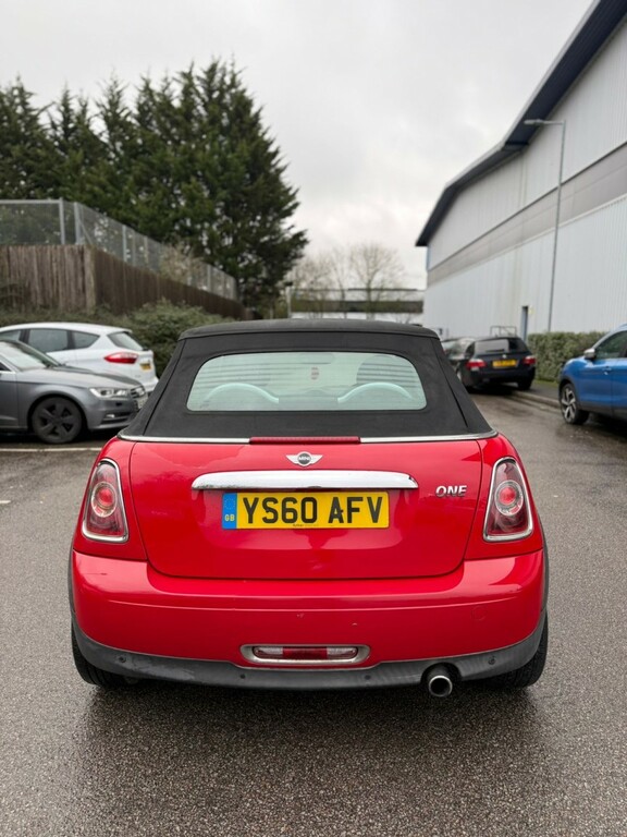 Mini Convertible 1.6 One Convertible 2010 YS60AFV Red #4