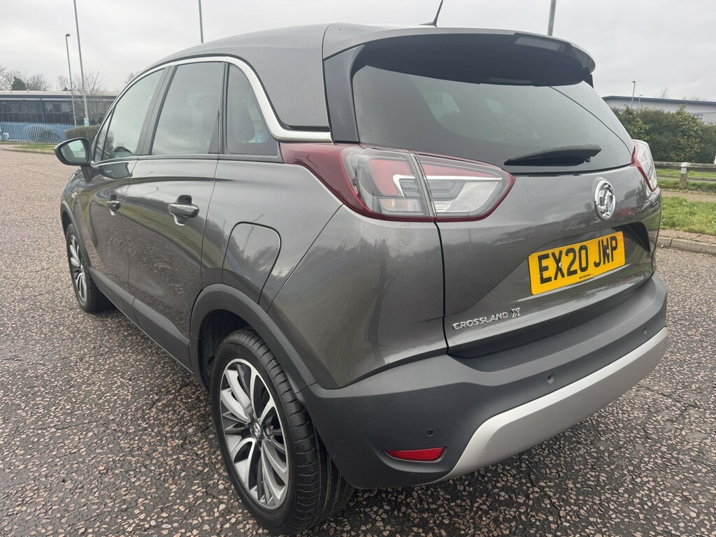 Vauxhall Crossland X 1.2 Turbo Elite Nav 2020 EX20JWP Grey #4