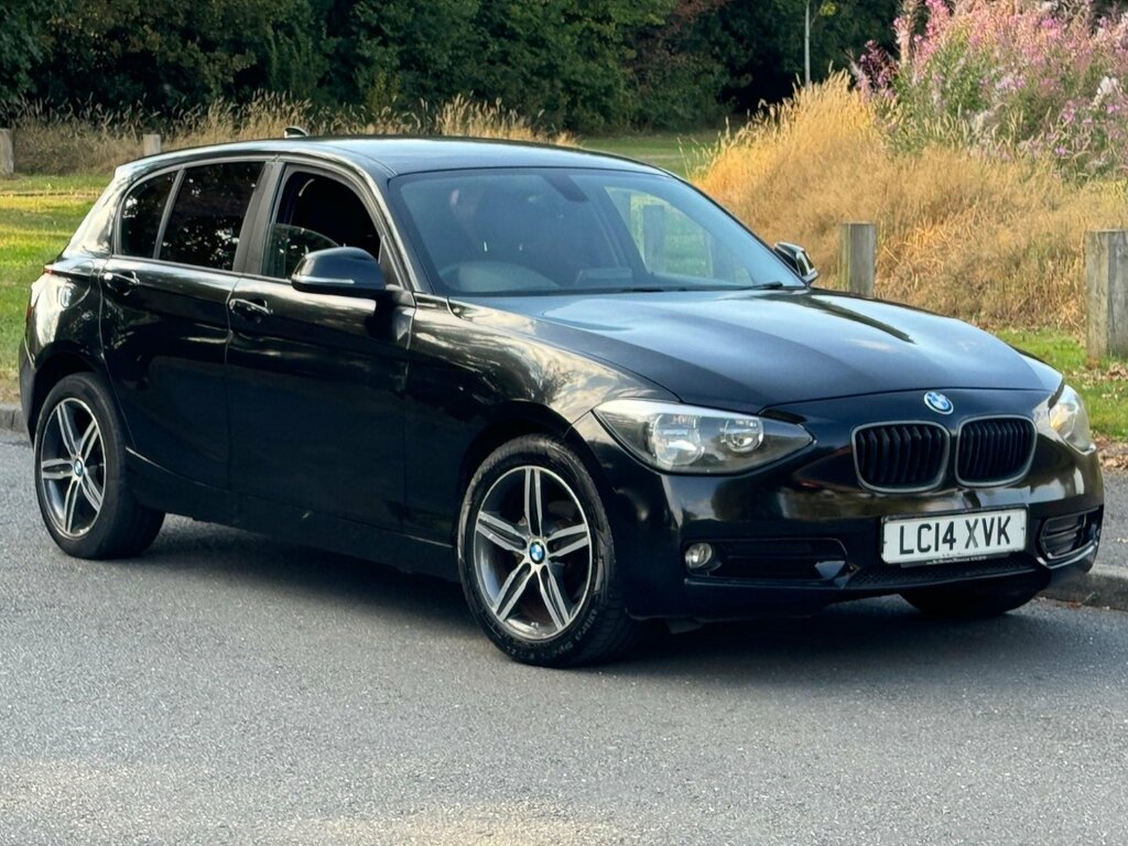 BMW 1 Series 2.0 116D Sport Euro 5 Ss LC14XVK Black #2