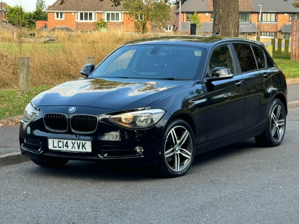 BMW 1 Series 2.0 116D Sport Euro 5 Ss LC14XVK Black #4