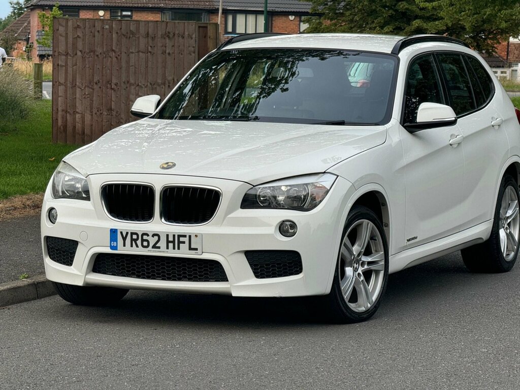BMW X1 2.0 18D M Sport Xdrive Euro 5 Ss YR62HFL White #4