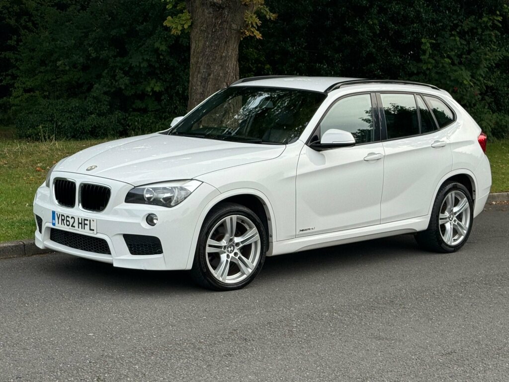 BMW X1 2.0 18D M Sport Xdrive Euro 5 Ss YR62HFL White #5