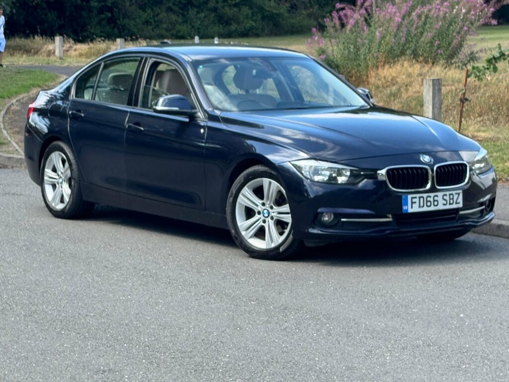 BMW 3 Series 2.0 320D Ed Sport Euro 6 Ss FD66SBZ Blue #6
