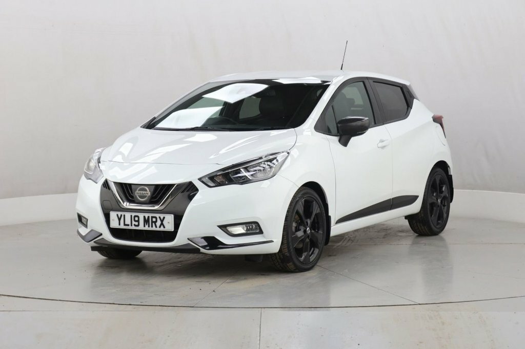 Nissan Micra 1L N-sport White #4