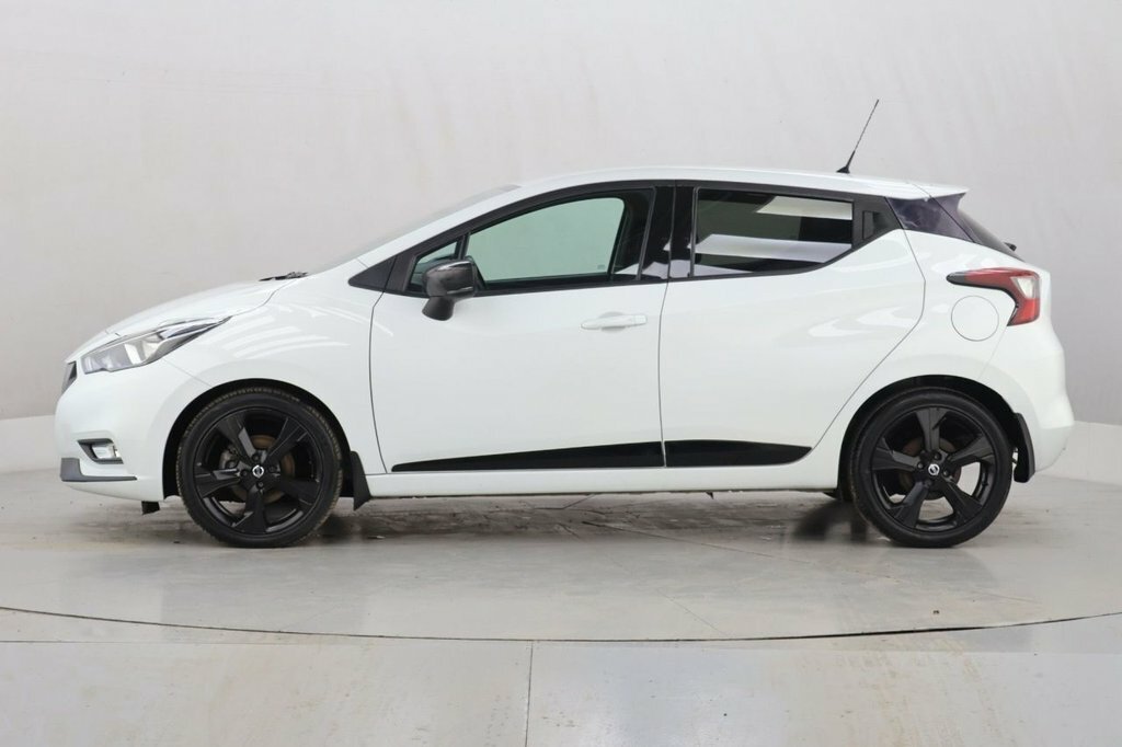 Nissan Micra 1L N-sport White #5