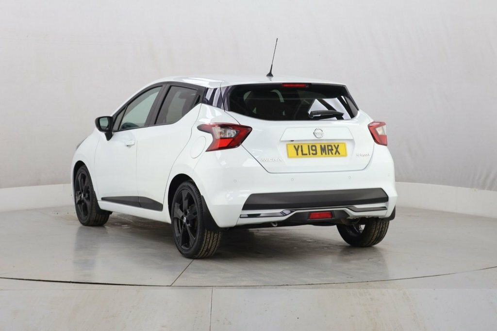 Nissan Micra 1L N-sport White #6