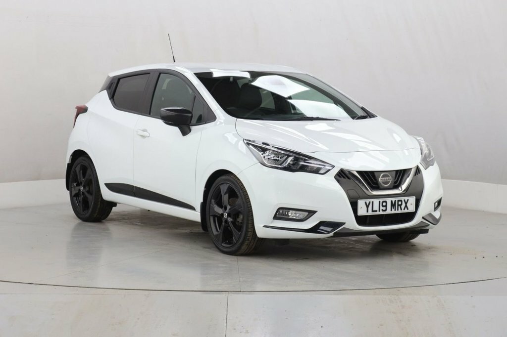 Nissan Micra 1L N-sport White #2