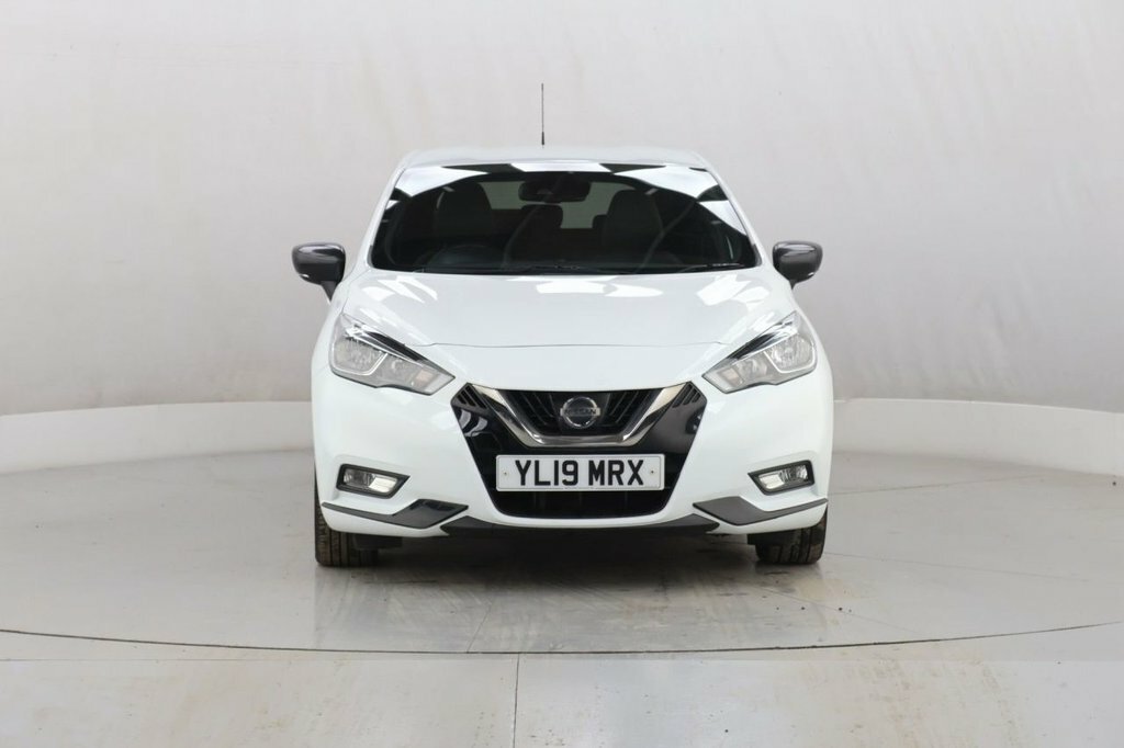 Nissan Micra 1L N-sport White #3