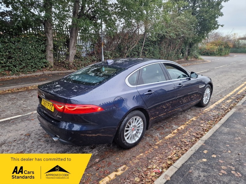 Jaguar XF Reserve For 99...D Prestige YX67FYZ Blue #6
