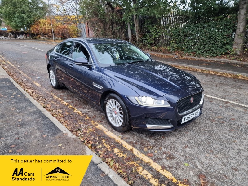 Jaguar XF Reserve For 99...D Prestige YX67FYZ Blue #2
