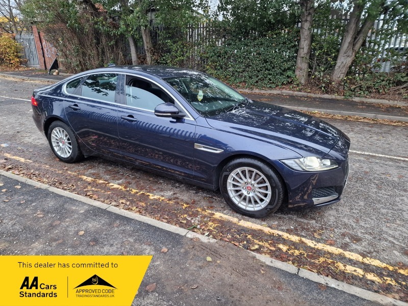 Jaguar XF Reserve For 99...D Prestige YX67FYZ Blue #3