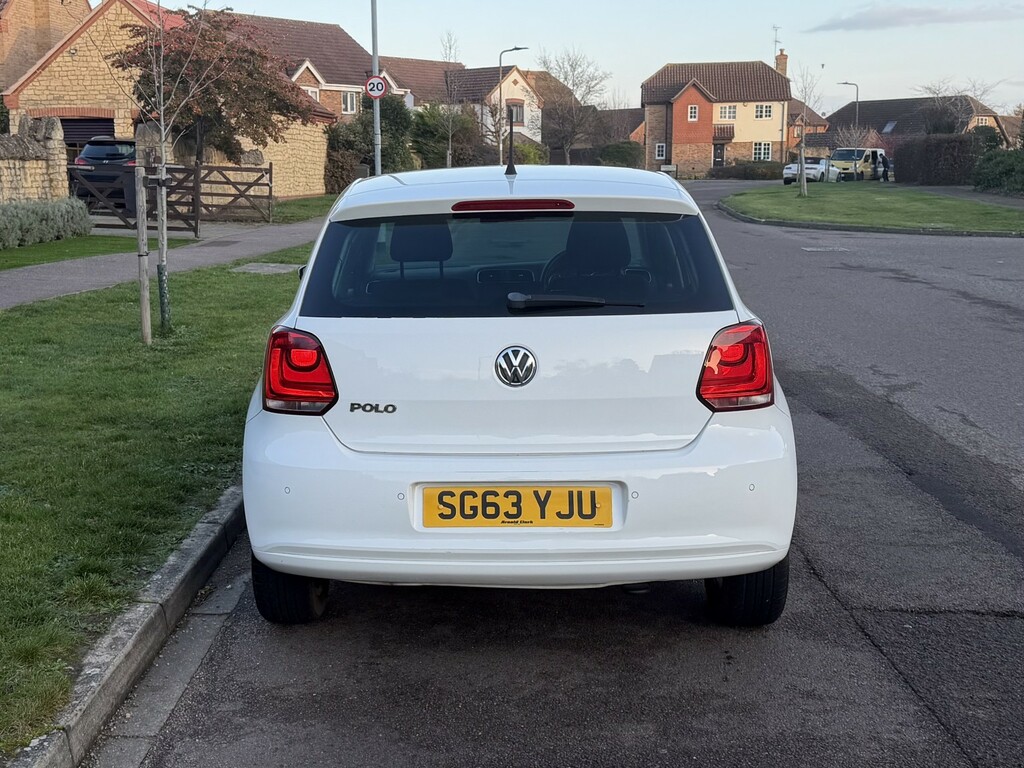 Volkswagen Polo 1.2 Match Edition 201363 SG63YJU White #5
