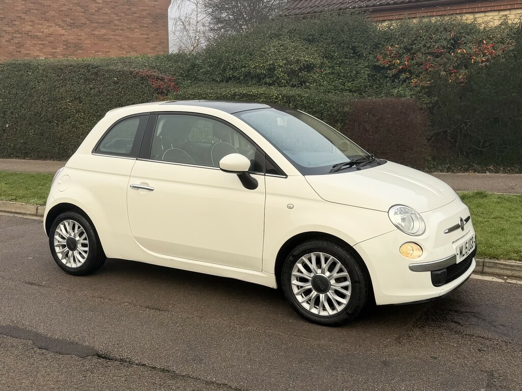 Fiat 500 1.2 500 1.2 69Hp Lounge 201515 ML15UGB White #2
